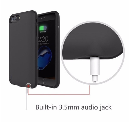 Affaire de remplissage sans fil de secours ultra mince 5,5" d'Iphone 3500mAh pour l'iPhone 7 plus