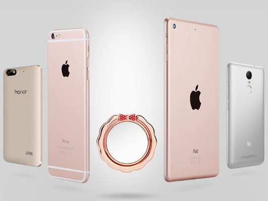 Boucle créative de support de bague de téléphone portable de la CE pour toutes les Tablettes de téléphones