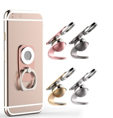 Poignée de doigt de téléphone portable de rotation de 360 degrés, support magnétique de téléphone de voiture