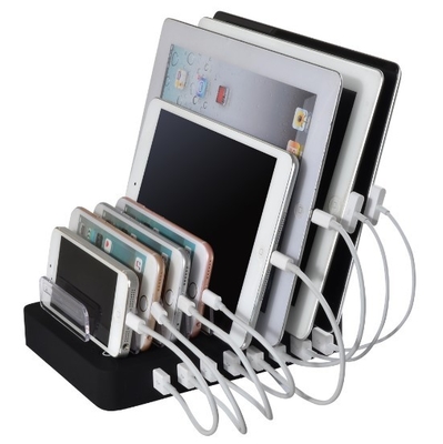 Dock multi de station de charge de dispositif, fonction multi de station d'accueil d'USB Iphone de 8 ports