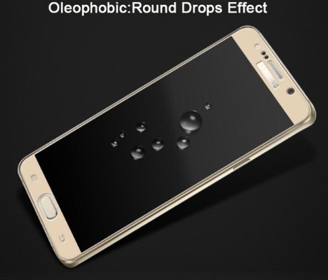 protecteur d'écran de téléphone portable du verre trempé 2.5D pleine couverture de 0,33 millimètres pour le Samsung Note 5