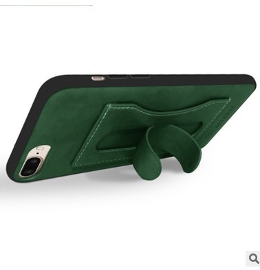 dispositif de couverture inclusif de voiture de porte-cartes de cuir d'Apple 8plus de coquille du téléphone portable iPhone7
